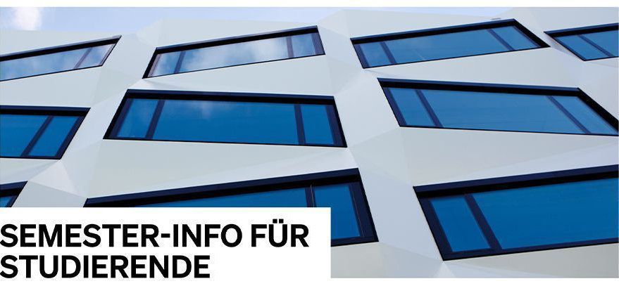 Semester-Info für Studierende